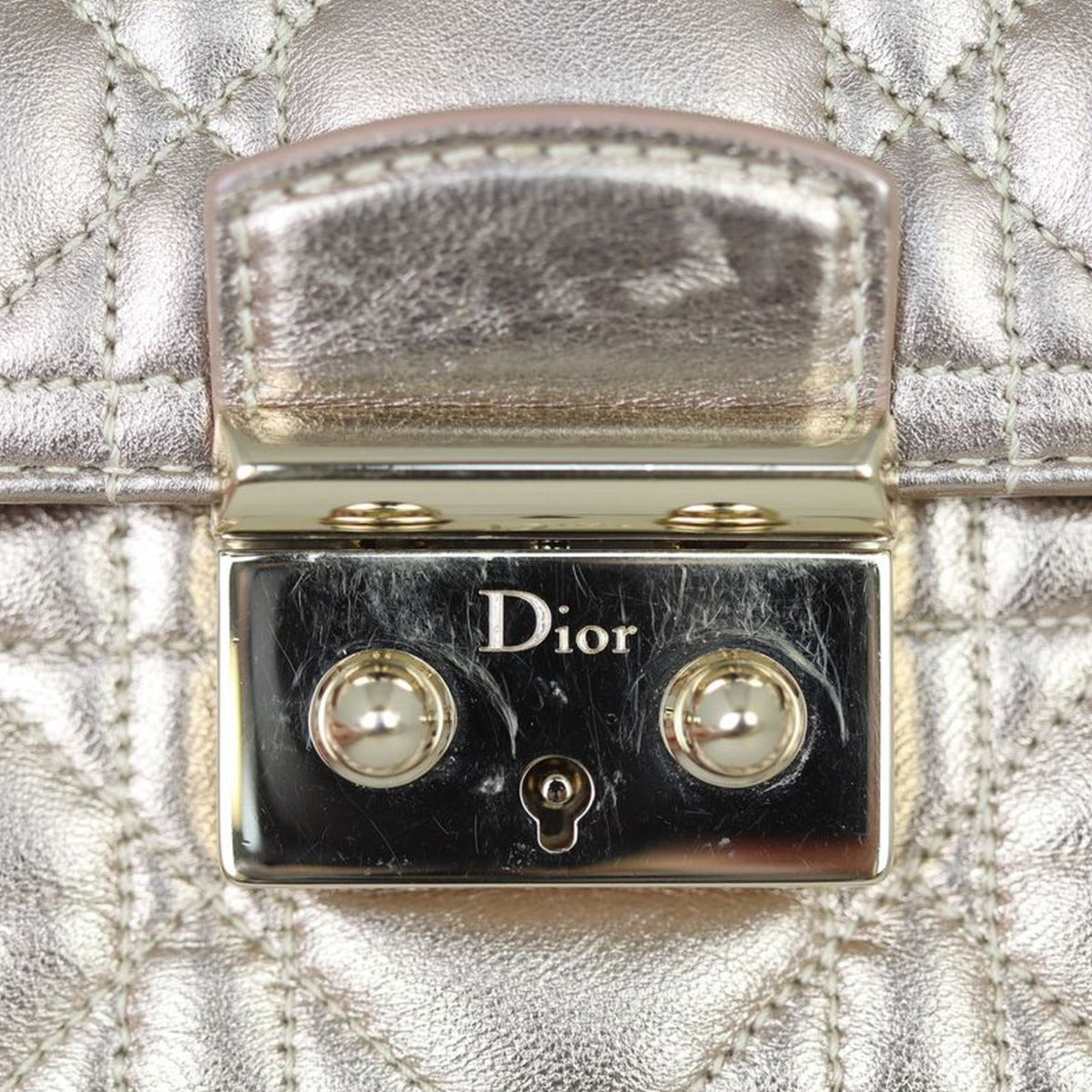 Dior Cannage New Lock Pouch Hardware
