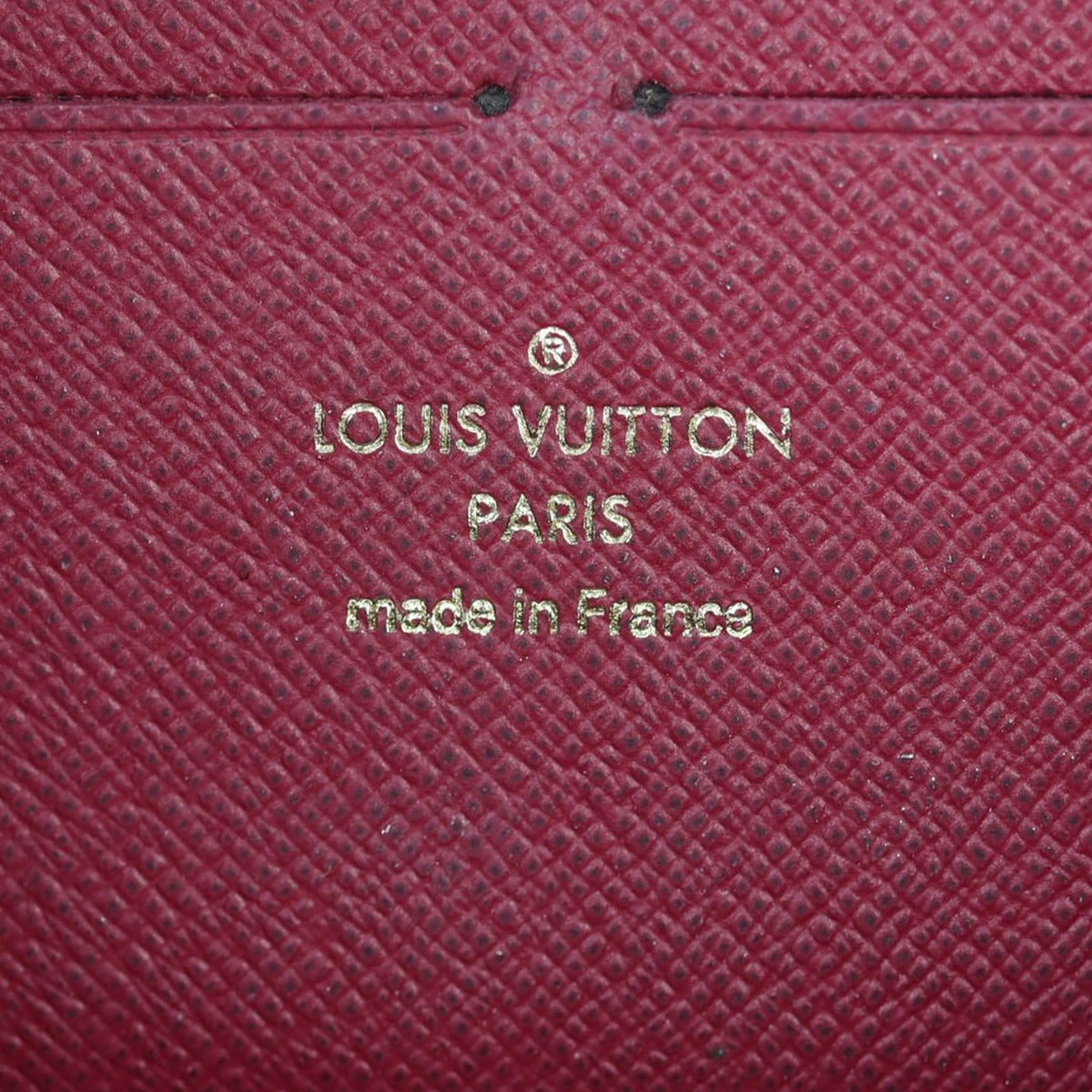 Louis Vuitton Clemence Wallet Monogram Stamp
