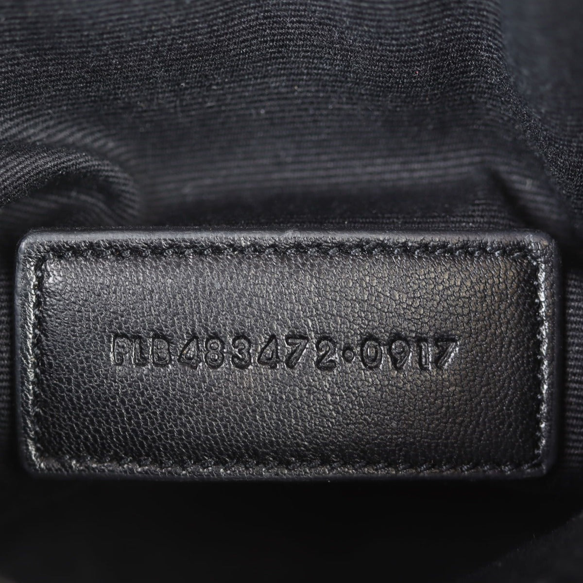 Saint Laurent Matelasse Monogram Mini Pouch Date code

