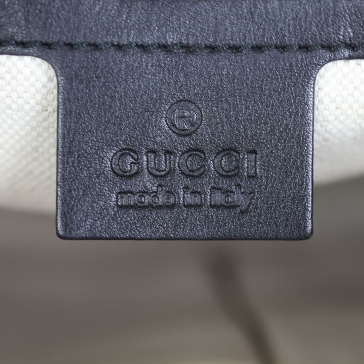 Gucci Microguccissima Nice Top Handle Bag Stamp

