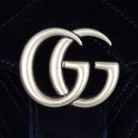 Gucci GG Marmont Velvet Mini Shoulder Bag Hardware

