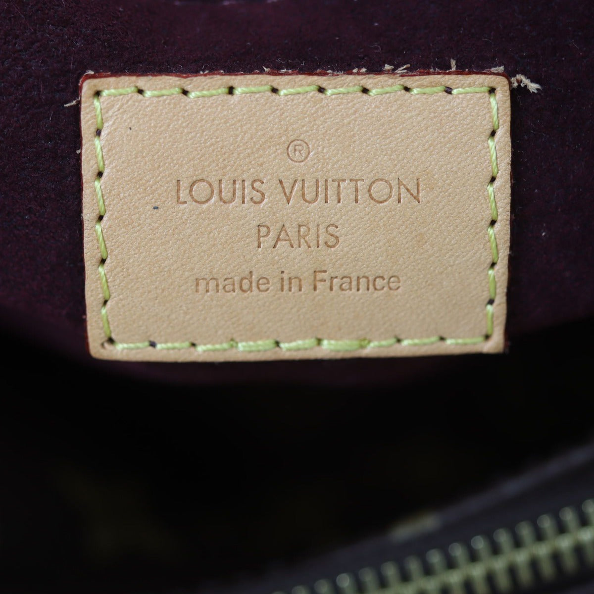 Louis Vuitton Montaigne MM Monogram Stamp

