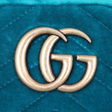Gucci GG Marmont Velvet Small Camera Bag Hardware
