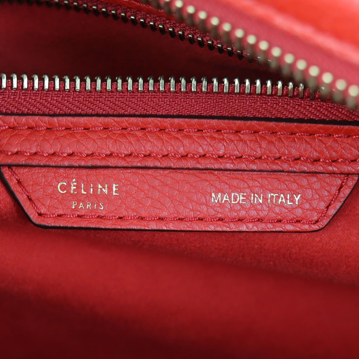 Celine Mini Luggage Tote Stamp
