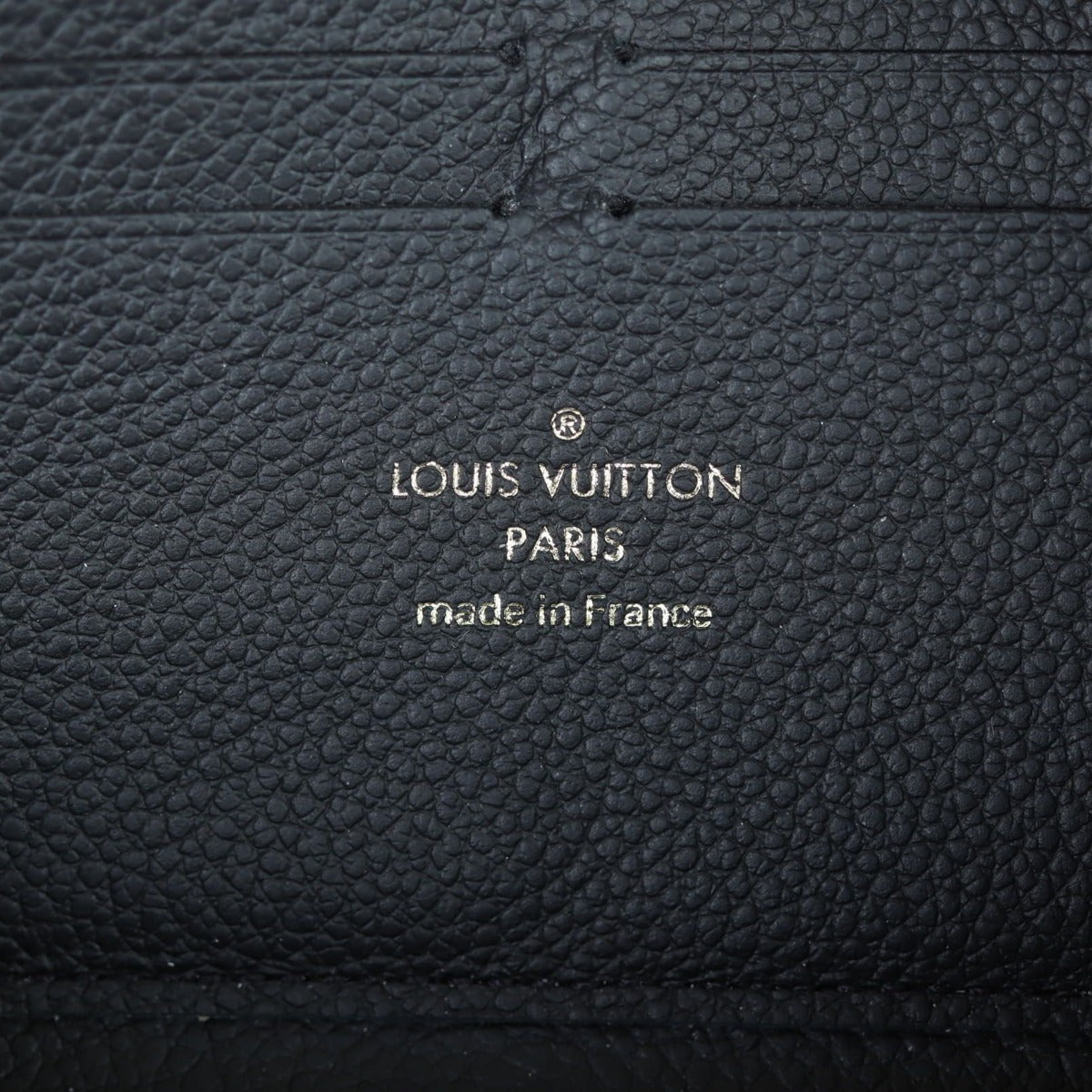 Louis Vuitton Clemence Wallet Monogram Empreinte Stamp
