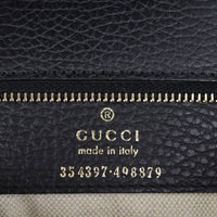 Gucci Swing Leather Tote Medium Stamp

