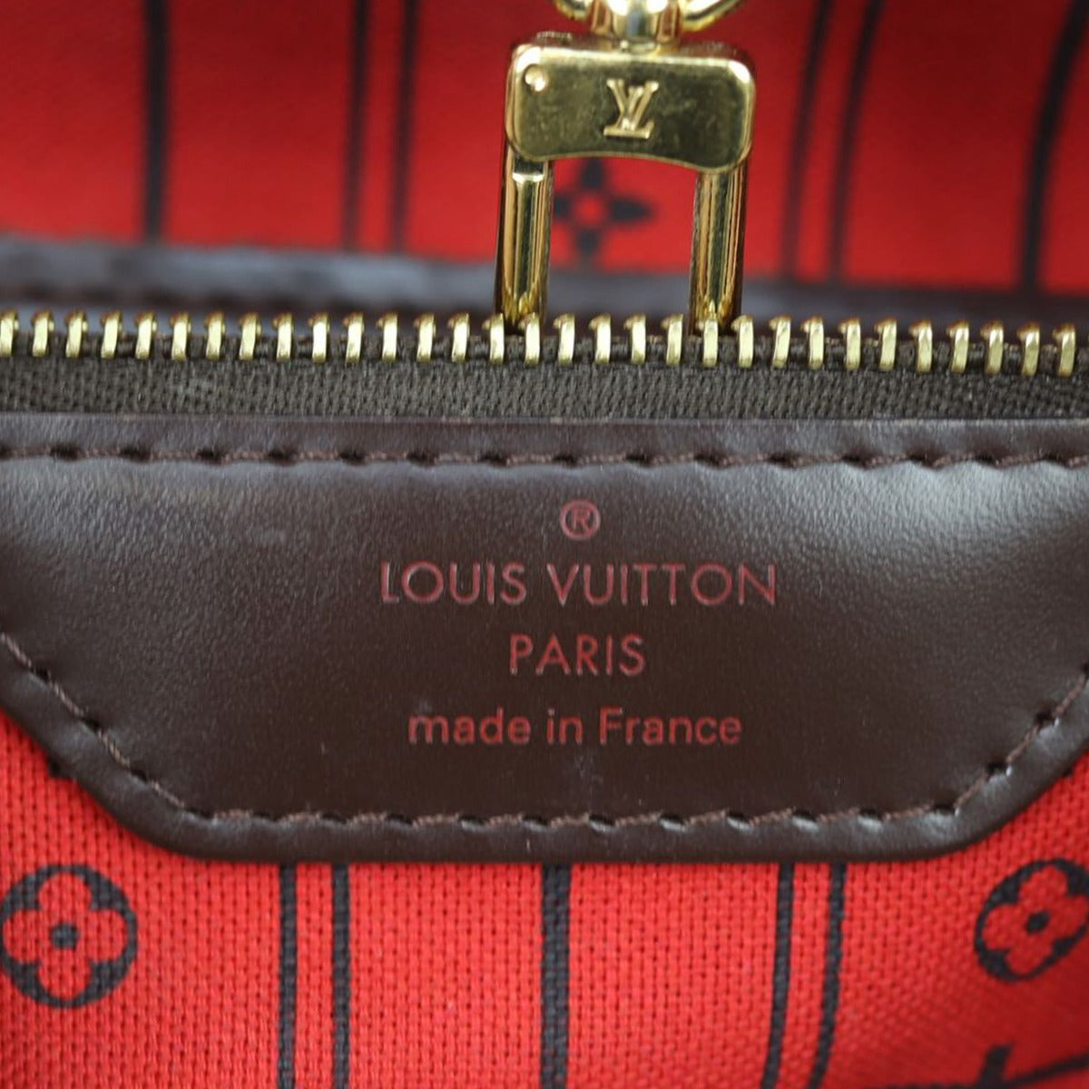 Louis Vuitton Neverfull MM Damier Ebene Stamp
