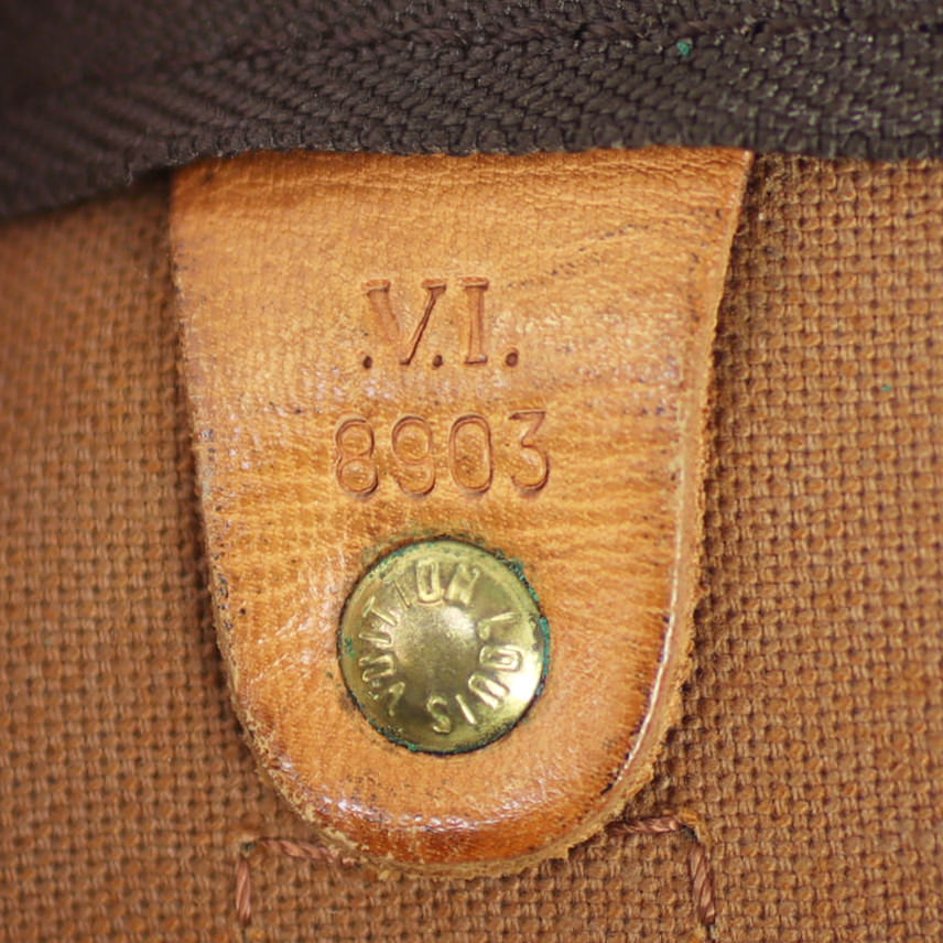 Louis Vuitton Keepall 55 Bandouliere Monogram Date Code