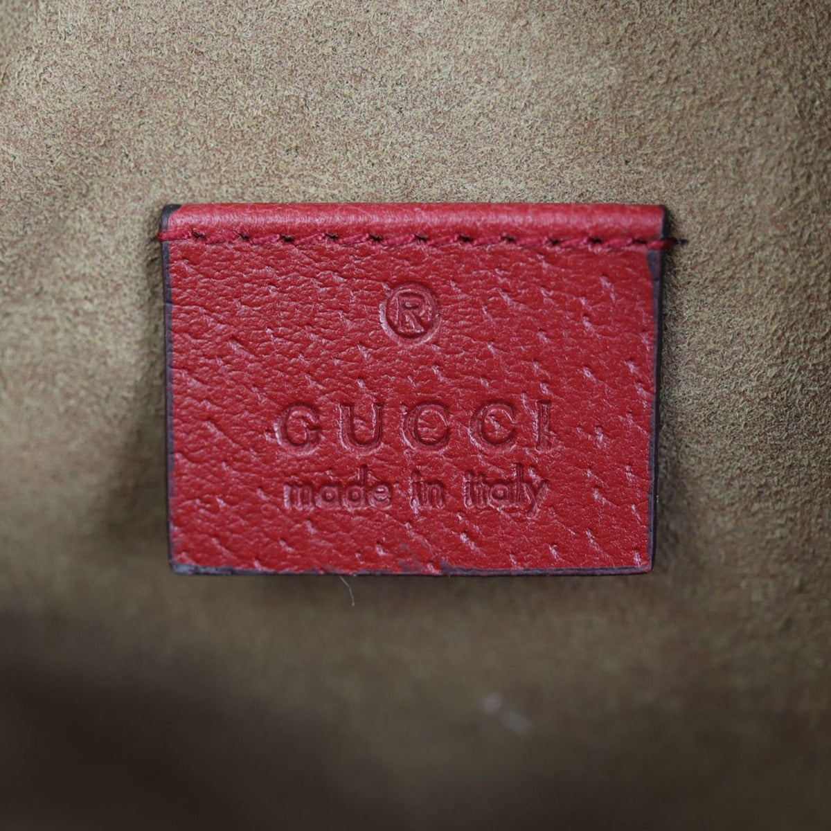Gucci GG Supreme Tian Shoulder Bag Stamp
