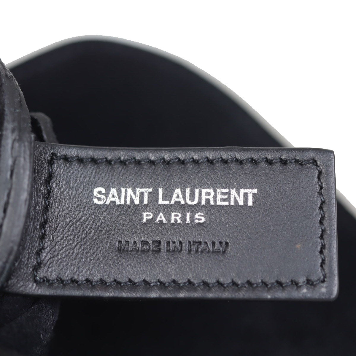 Saint Laurent Anita Suede Fringe Mini Stamp

