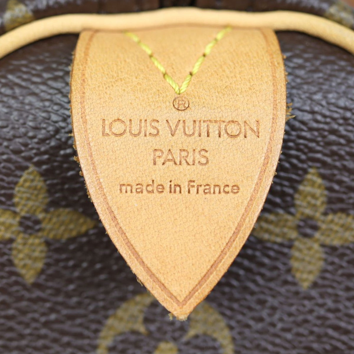 Louis Vuitton Speedy 35 Monogram Stamp
