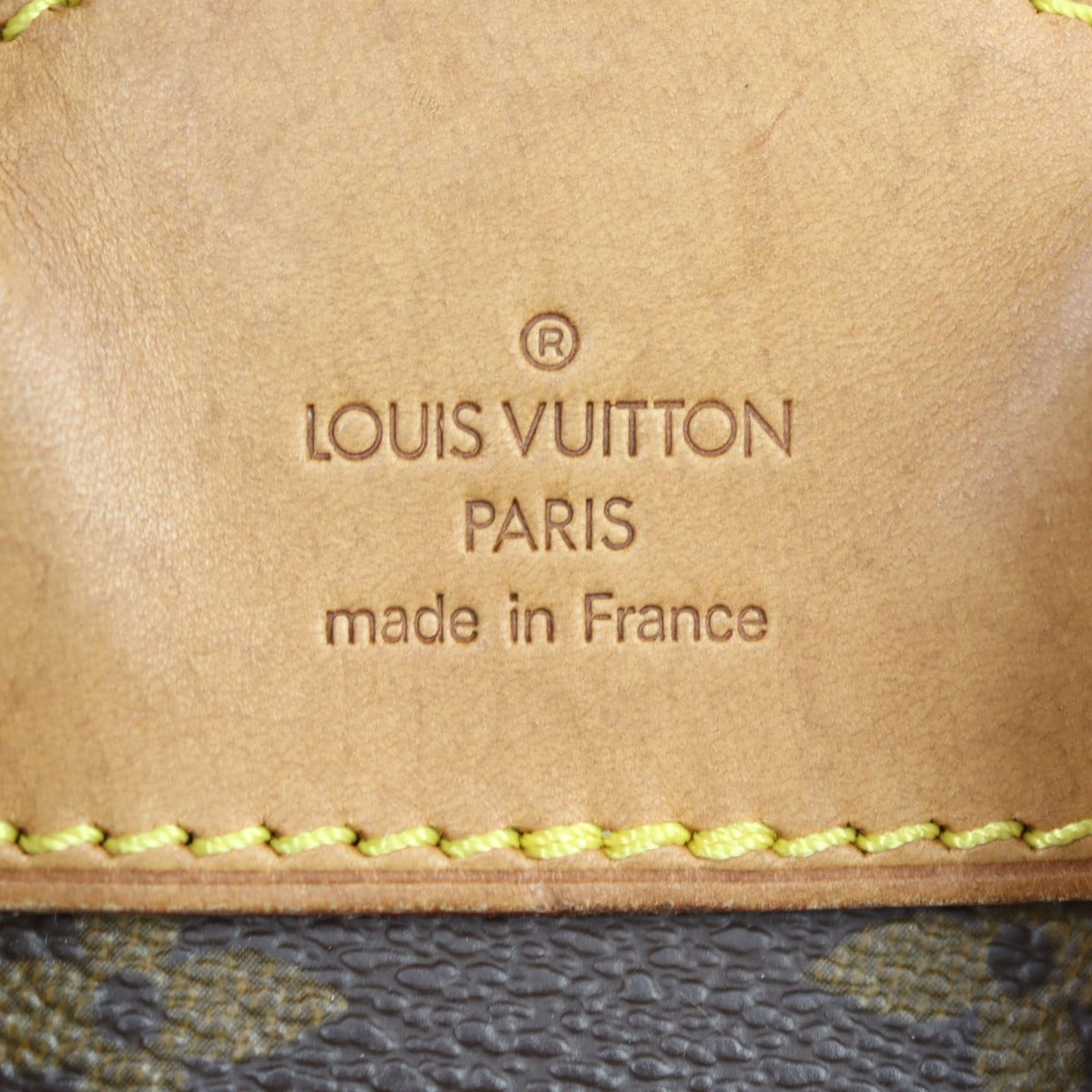 Louis Vuitton Montsouris MM Monogram Stamp
