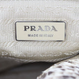 Prada Python Logo Hobo Stamp


