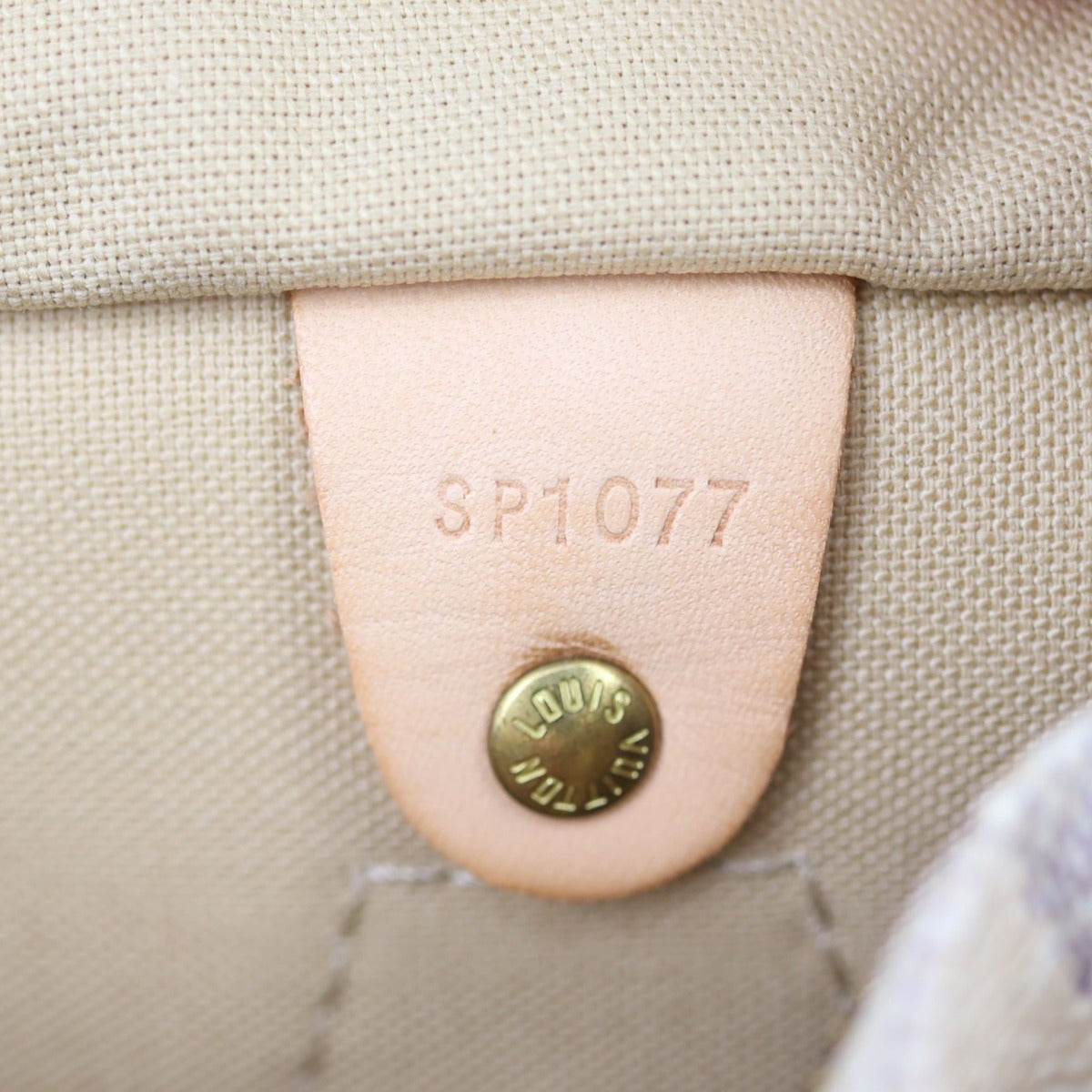 Louis Vuitton Speedy 25 Damier Azur Date code
