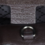 Gucci Bamboo Leather Messenger Bag Stamp
