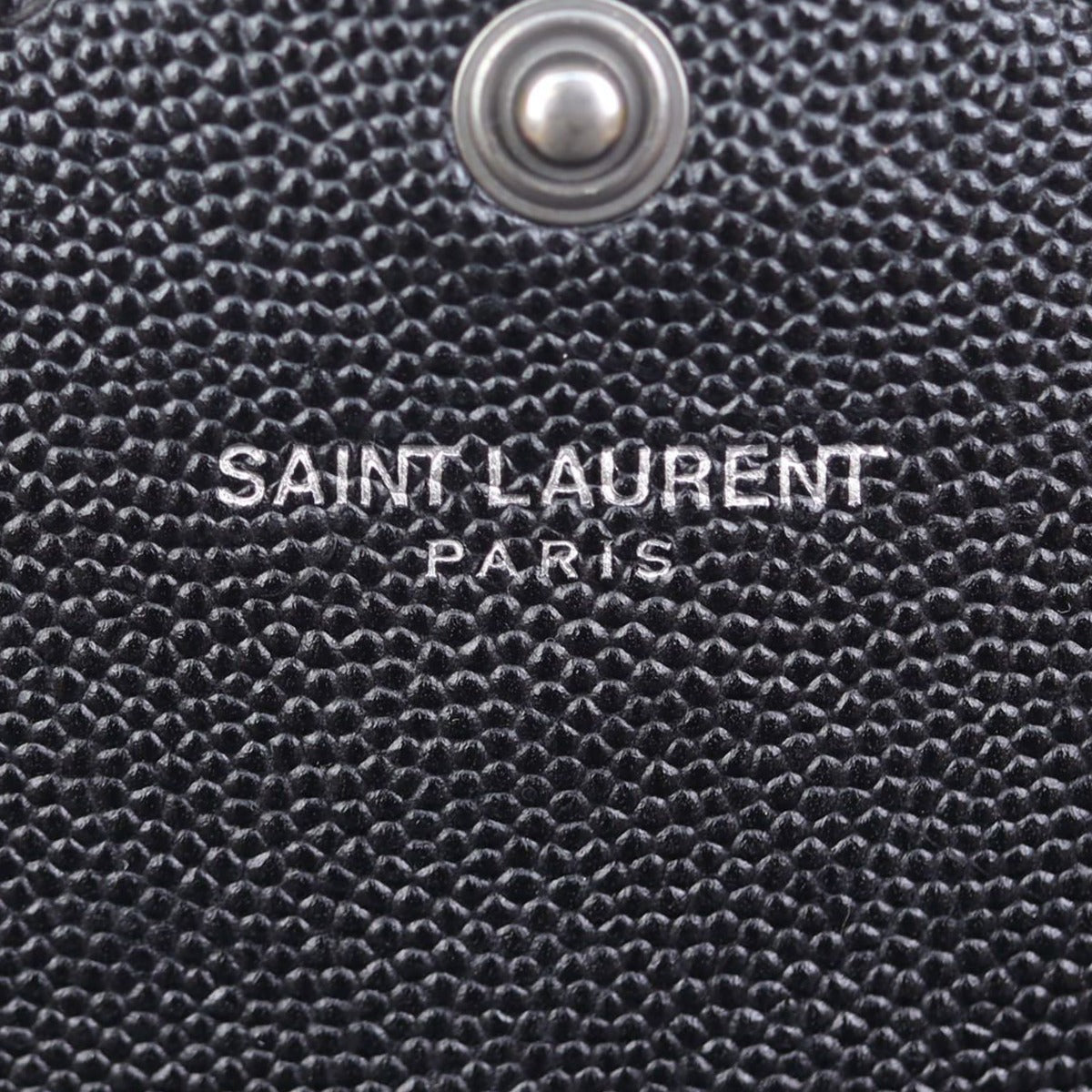 Saint Laurent Monogram Envelope Chain Wallet Stamp
