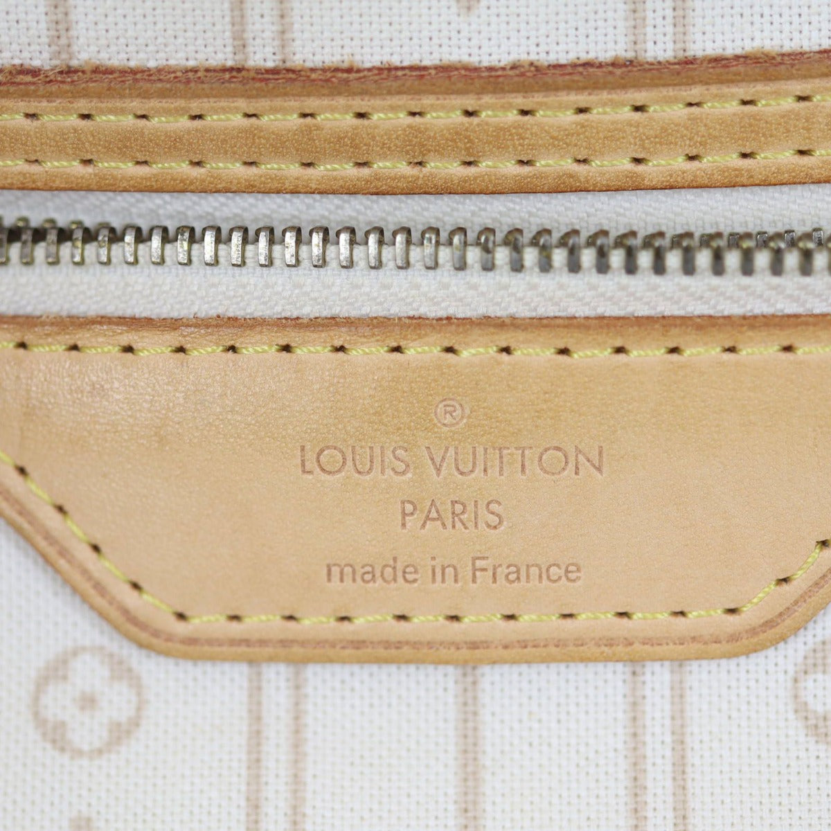 Louis Vuitton Neverfull MM Damier Azur Stamp
