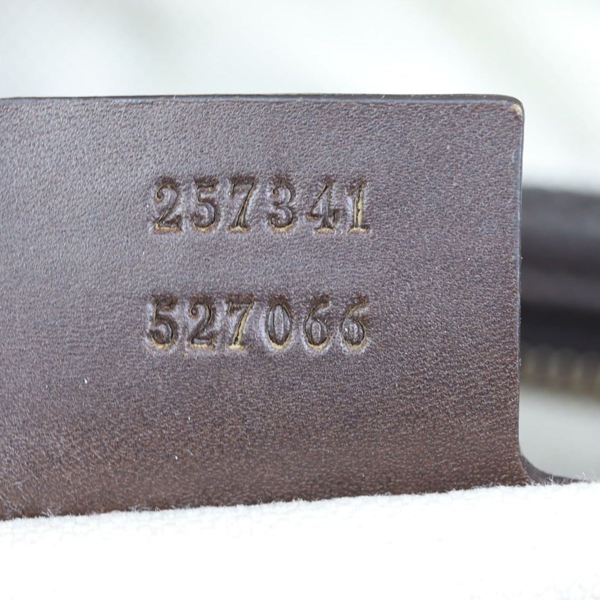 Gucci GG Canvas Rania Top Handle Bag Date code
