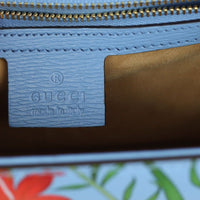 Gucci Sylvie Floral Print Small Shoulder Bag Stamp
