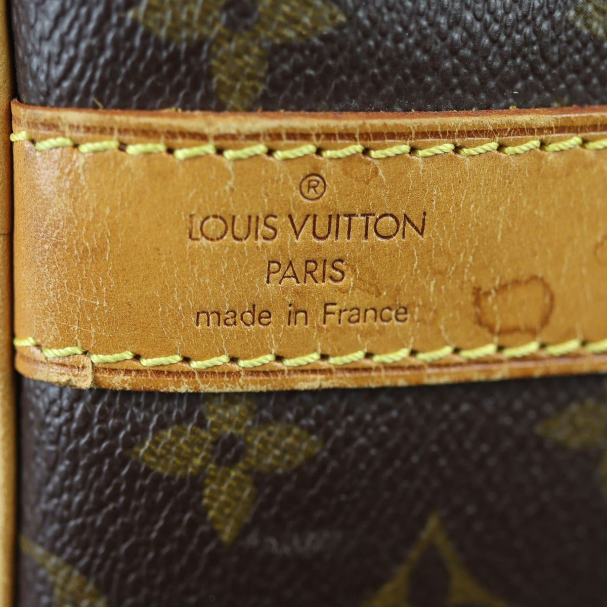 Louis Vuitton Keepall 55 Bandouliere Monogram Stamp
