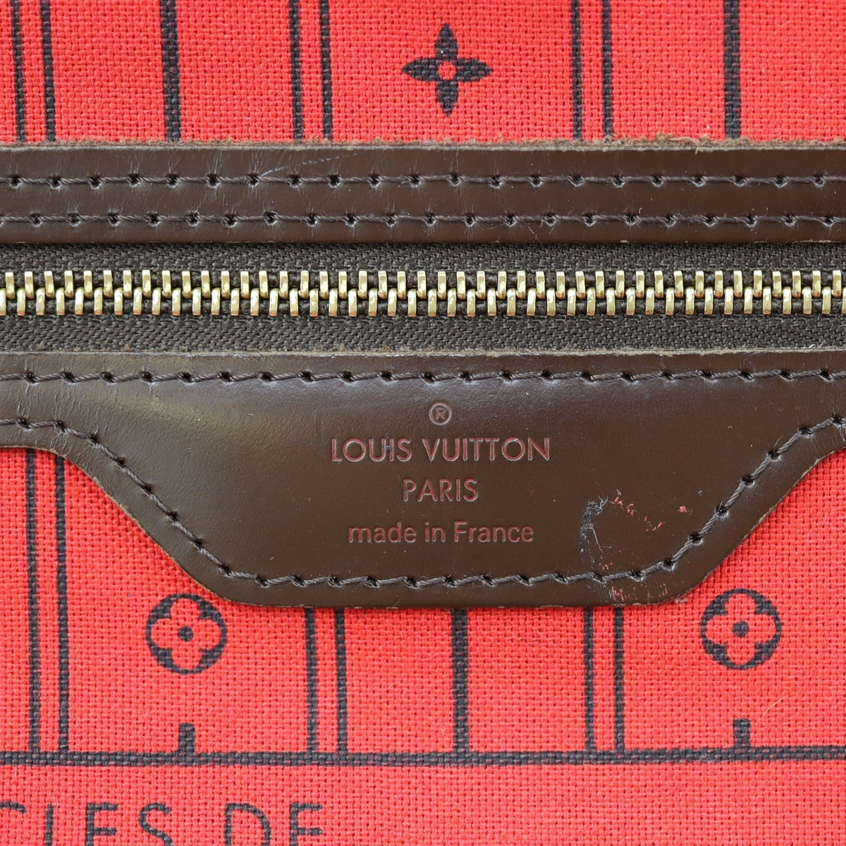 Louis Vuitton Neverfull MM Damier Ebene Stamp
