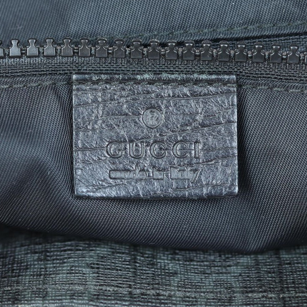 Gucci GG Supreme Black Messenger Stamp
