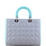 Lady Dior Bi-Colour Large back