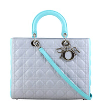 Lady Dior Bi-Colour Large Front