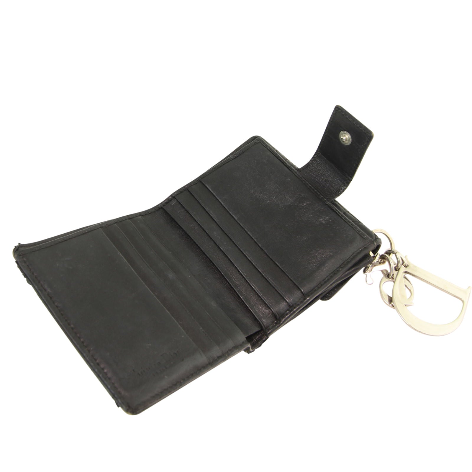 Lady Dior Wallet Open