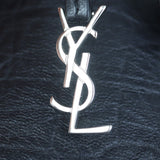 Saint Laurent Shopping Tote Croc Embossed Hardware
