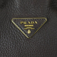 Prada Vitello Cervo Expandable Shopper Tote Hardware
