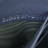 Saint Laurent Sunset Chain Wallet Croc-Embossed Date code