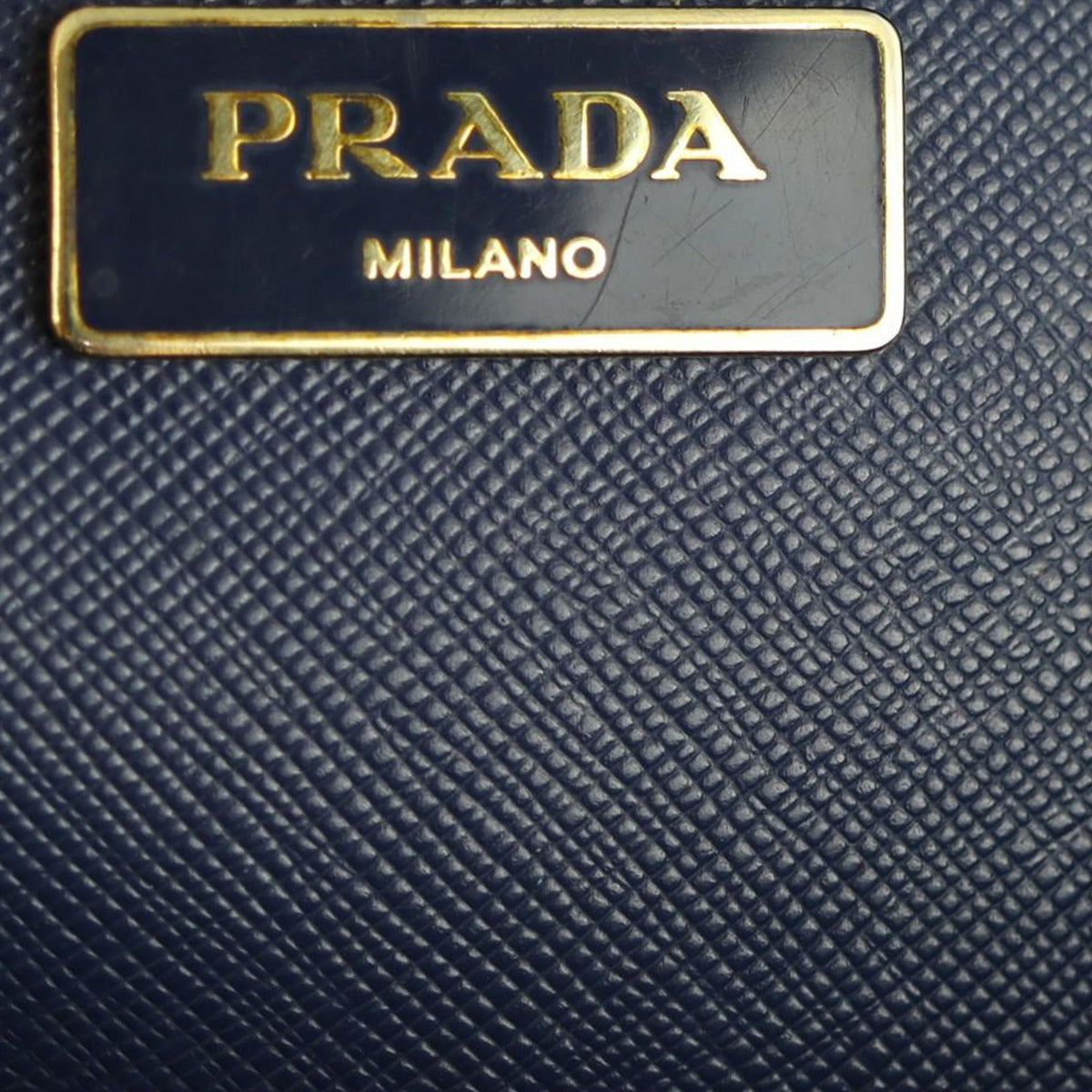 Prada Saffiano Lux Galleria Double Zip Tote Medium Stamp
