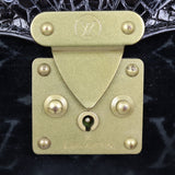 Louis Vuitton Irvine Alligator Velours Limited Edition Bag Hardware
