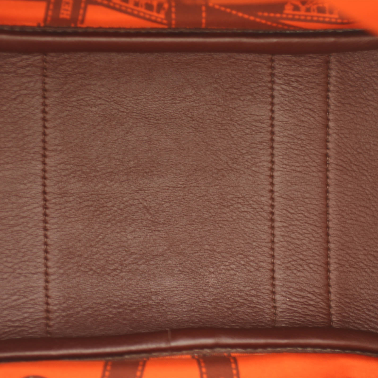 CHANEL Hermes Garden Party Tote Special Bolduc Model Chocolate