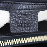 Gucci Bamboo Calf Hair Leopard Shopper Tote Large Stamp
