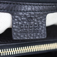 Gucci Bamboo Calf Hair Leopard Shopper Tote Large Stamp
