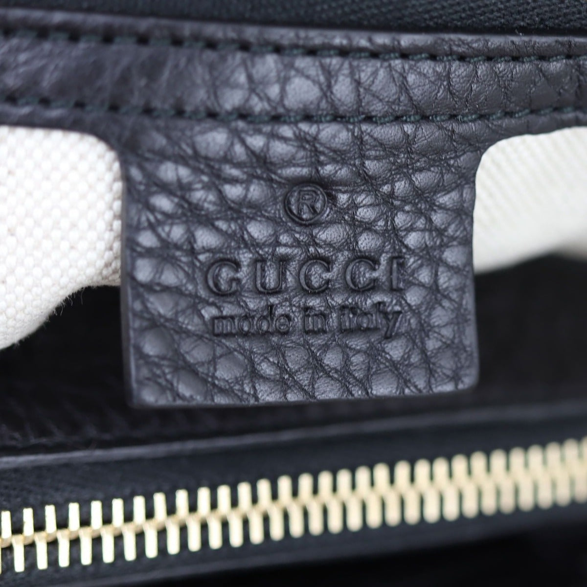 Gucci Bamboo Calf Hair Leopard Shopper Tote Large Stamp
