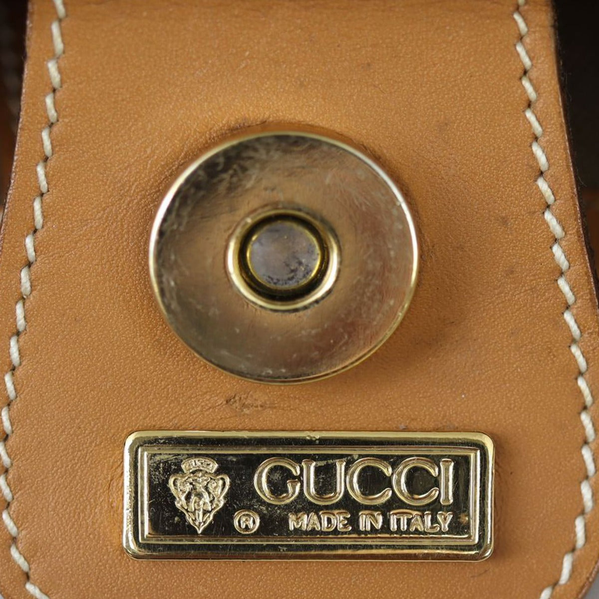 Gucci GG Web Sherry Line Tote Stamp

