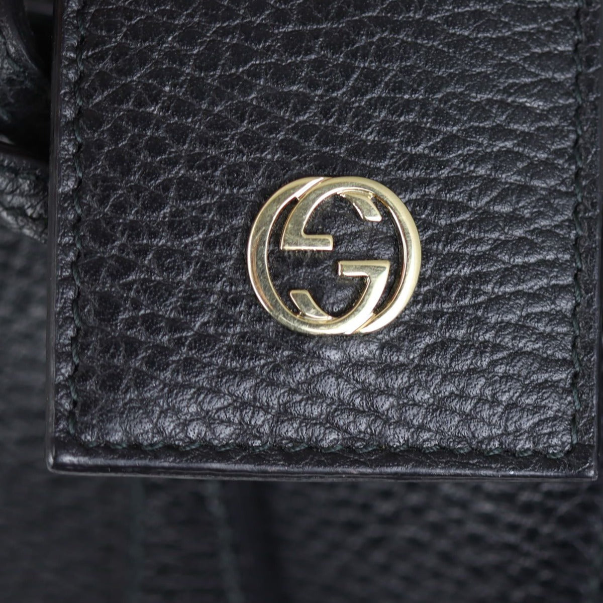 Gucci Swing Mini Leather Tote Hardware
