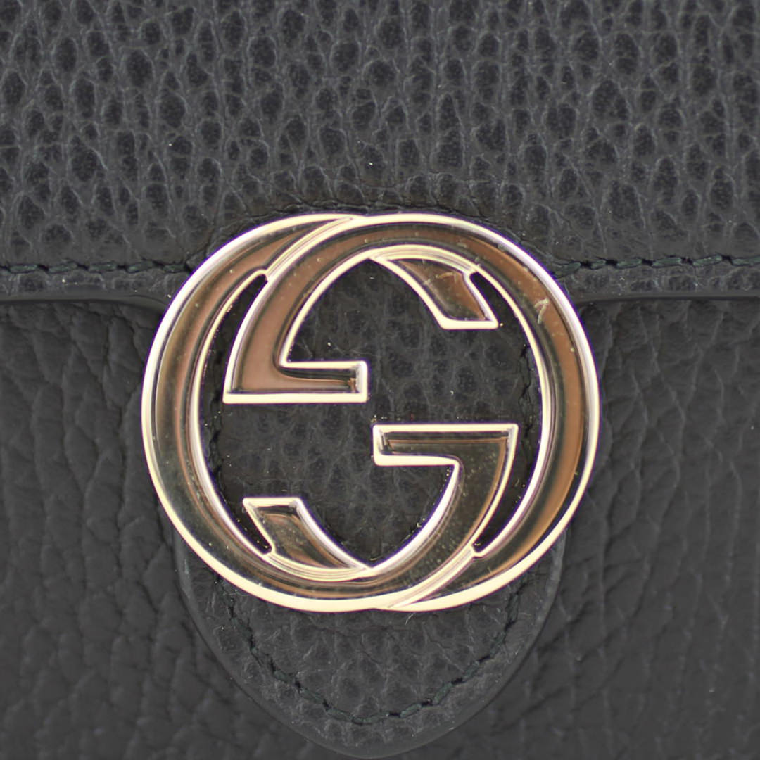 Gucci Piccola Pelleteria Donna Interlocking G Chain Bag Logo