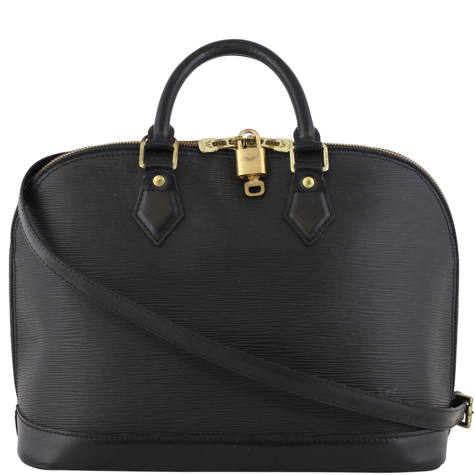 Louis Vuitton Alma PM Epi Front