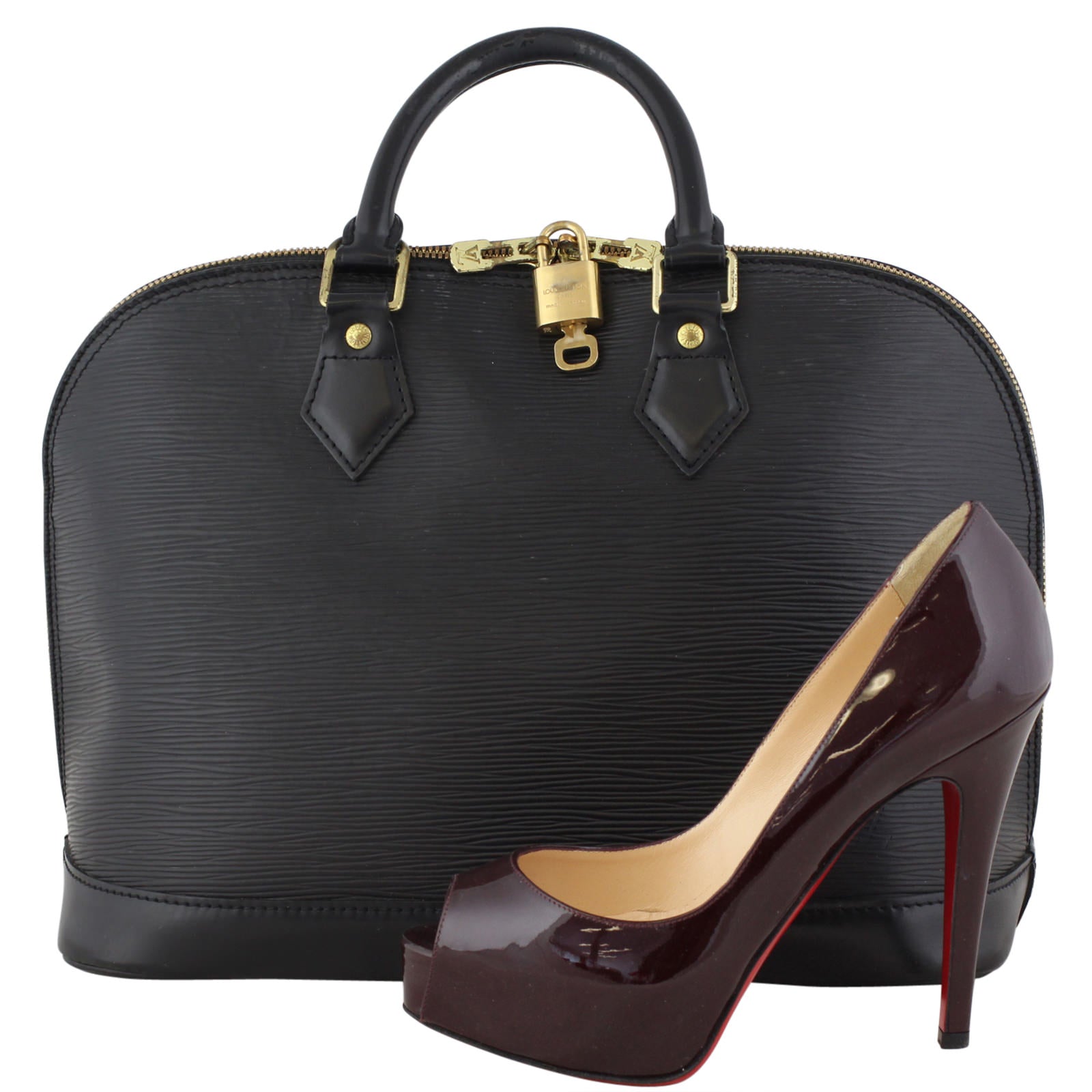 Louis Vuitton Alma PM Epi Scale