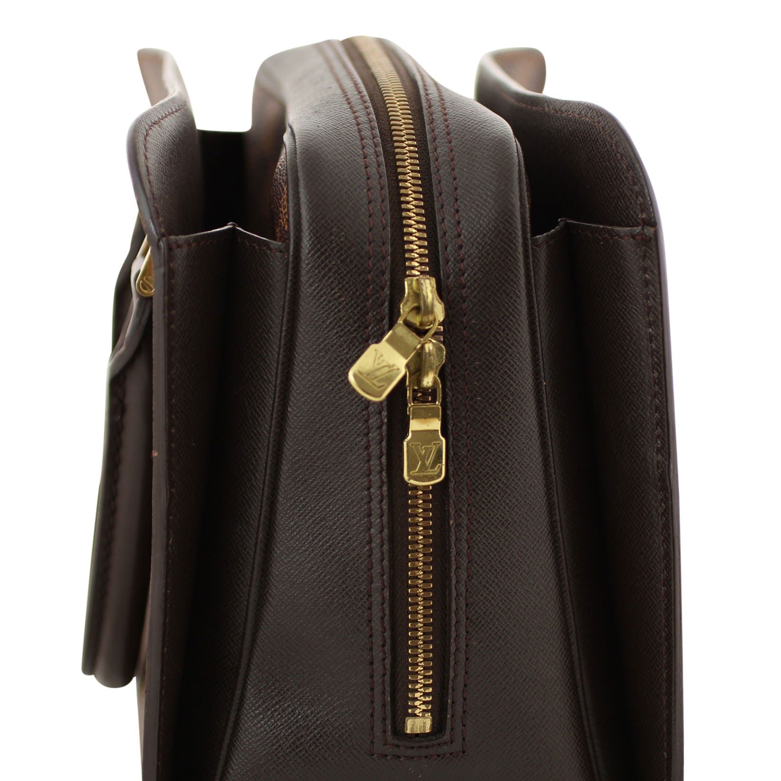 Louis Vuitton Damier Ebene Triana Side Zip