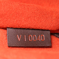 Louis Vuitton Damier Ebene Triana Serial Tag