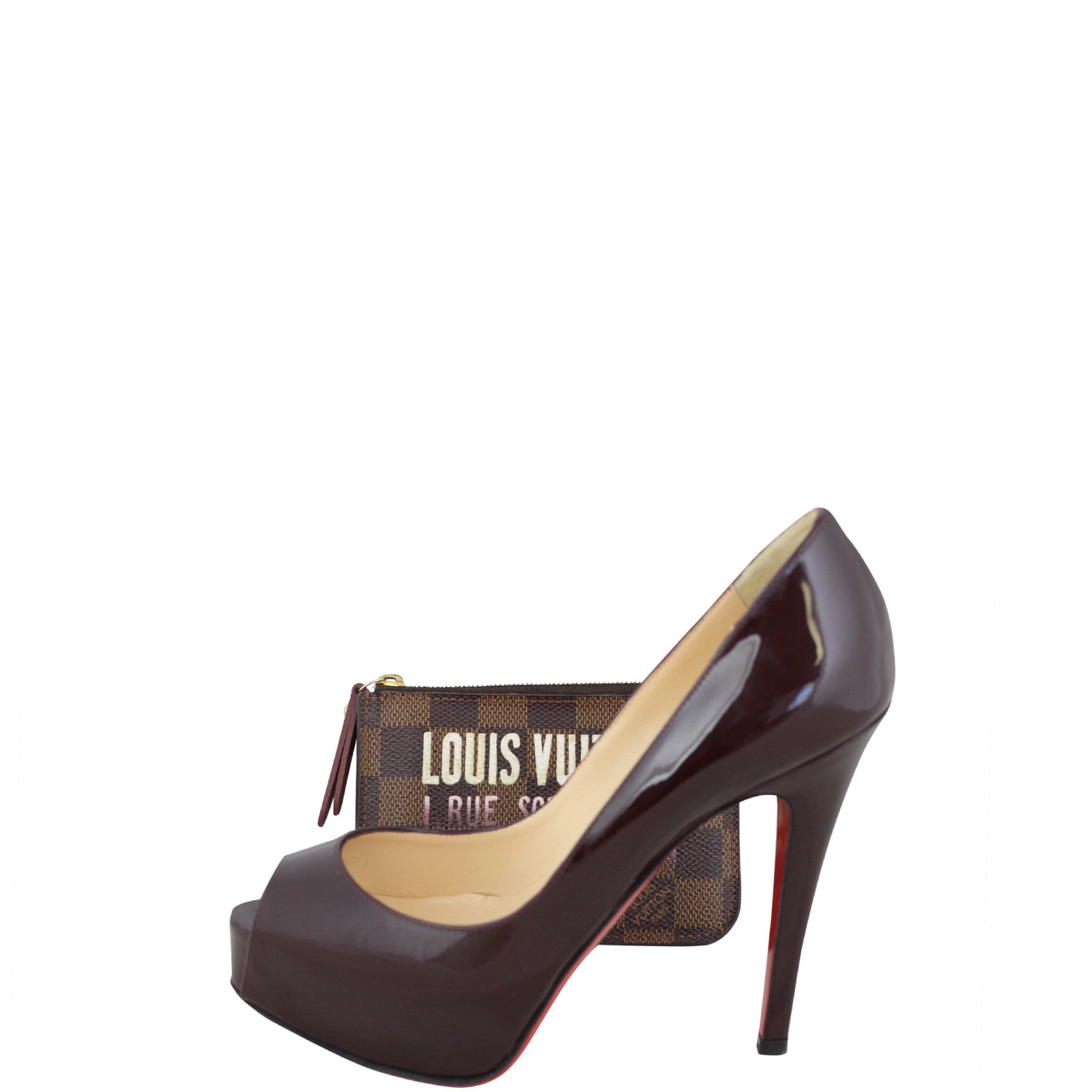 Louis Vuitton 1 Rue Scribe Paris Card and Key Holder Scale