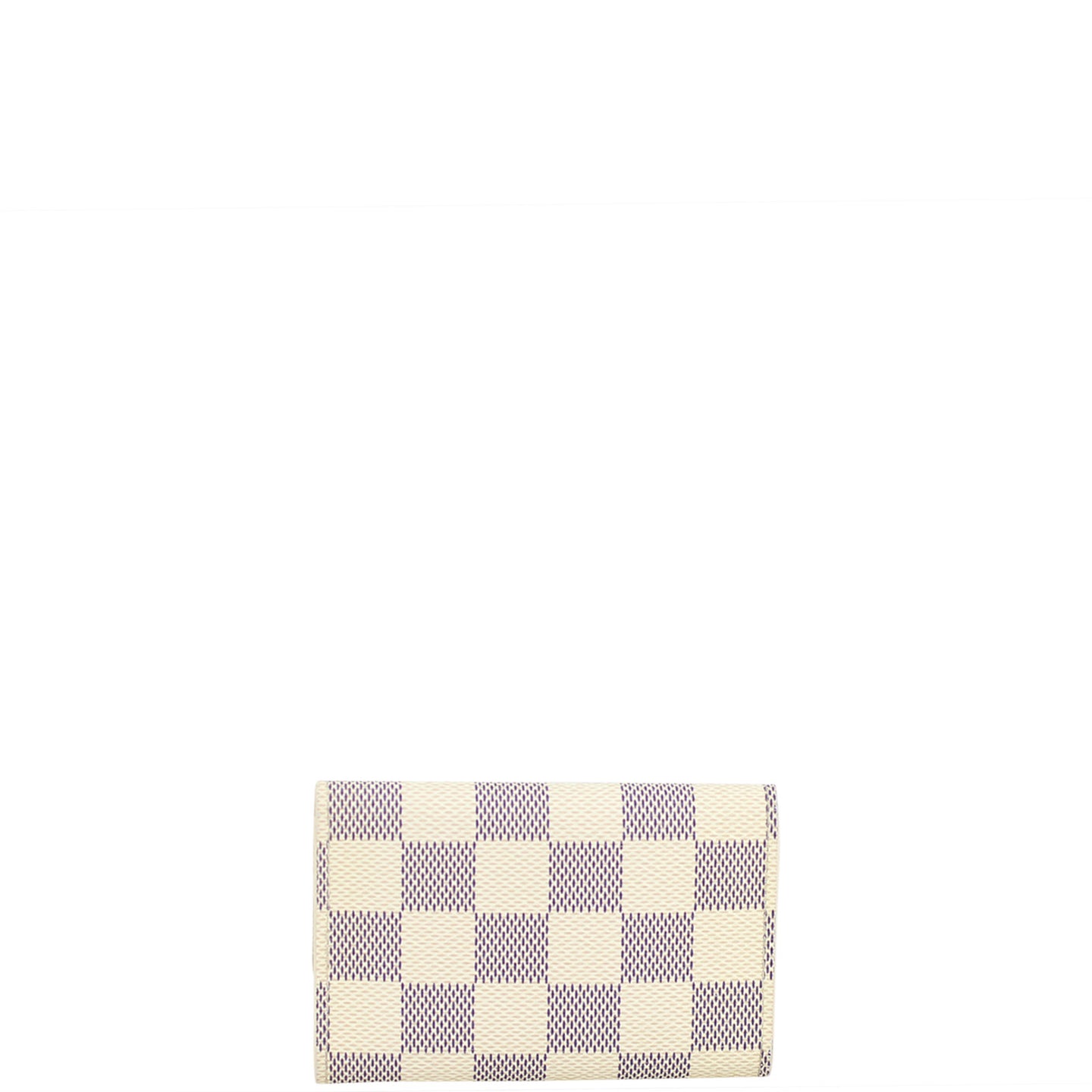 Louis Vuitton 6 Key Holder Damier Azur Back