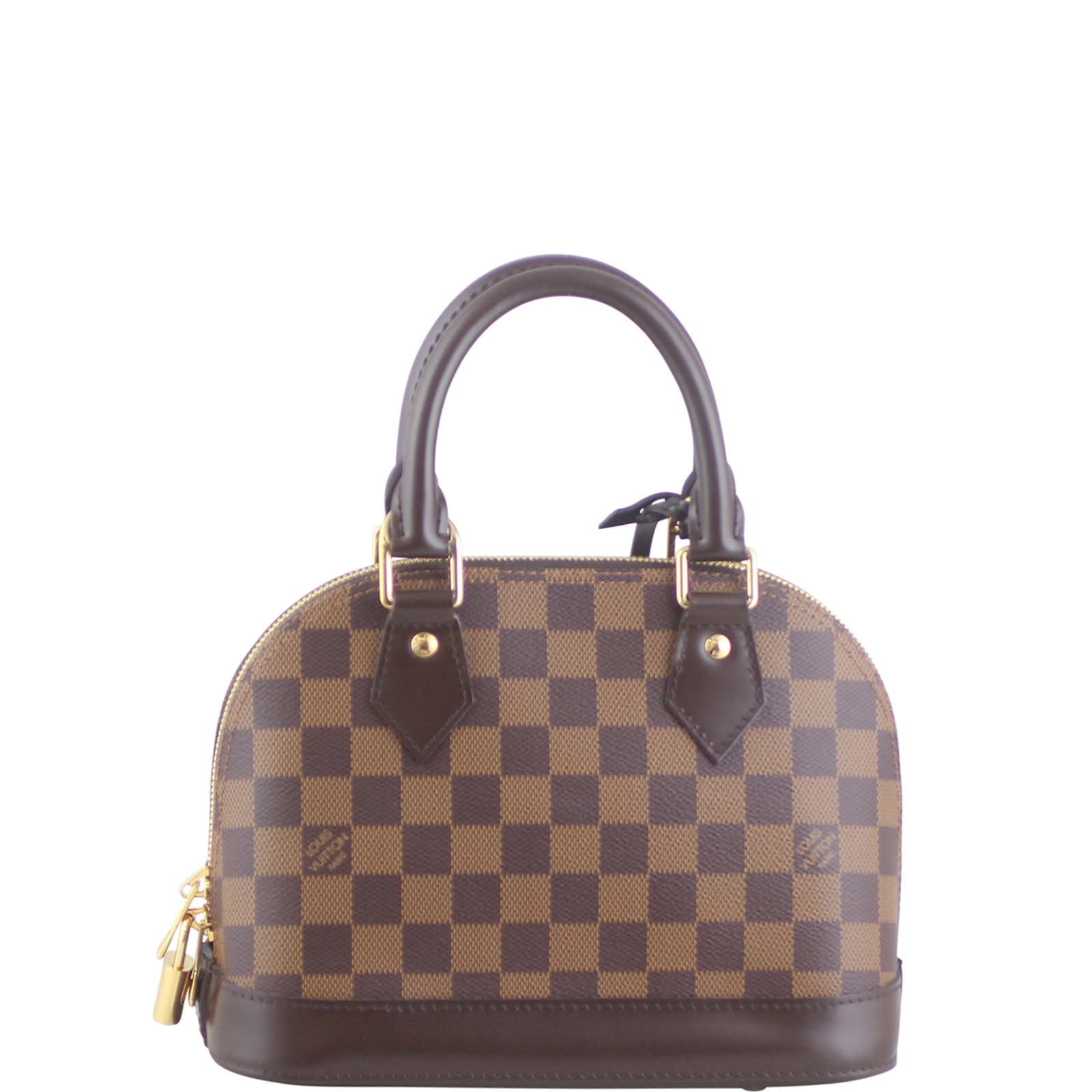 Louis Vuitton Alma BB Damier Ebene Back
