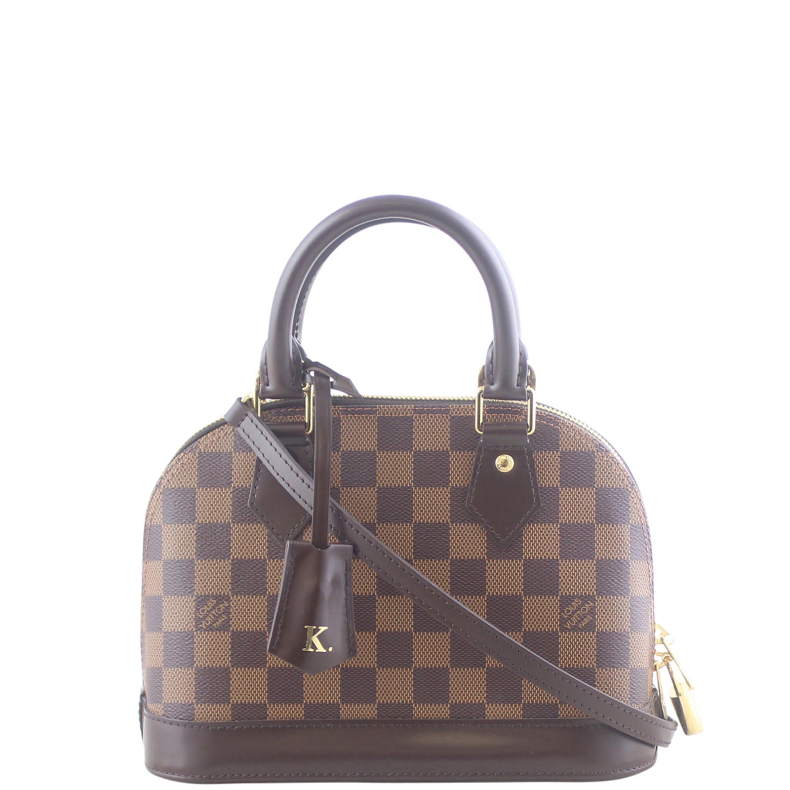 Louis Vuitton Alma BB Damier Ebene Front