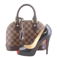 Louis Vuitton Alma BB Damier Ebene Scale
